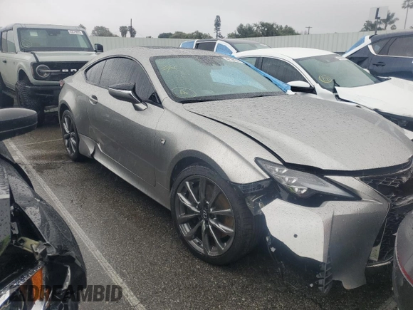 2019 Lexus RC 350 with VIN JTHHZ5BC3K5019546, listed as a Copart auction lot 42196205 with Not provided miles and Salvage title. Bid and sale history available at DreamBid. Image 4.