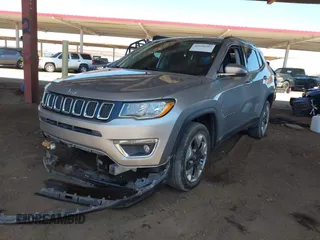 2019 Jeep Compass Limited with VIN 3C4NJDCB8KT791262, listed as a IAAI auction lot 42058202 with 127,992 mi miles and . Bid and sale history available at DreamBid. Image 2.