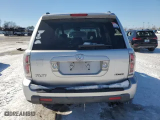 2008 Honda Pilot SE with VIN 5FNYF18348B053044, listed as a Copart auction lot 46153055 with 162,408 mi miles and Salvage Title. Bid and sale history available at carsss.com. Image 6.