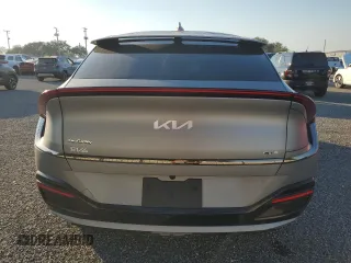 2024 Kia EV6 GT-Line with VIN KNDC44LA6R5202841, listed as a Copart auction lot 80998374 with 18 mi miles and Salvage Title. Bid and sale history available at carsss.com. Image 6.