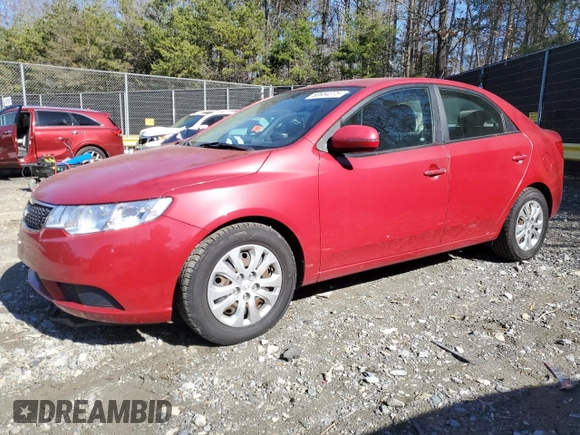2013 Kia Forte EX with VIN KNAFU4A20D5734925, listed as a Copart auction lot 50664375 with 147,360 mi miles and Salvage Title. Bid and sale history available at carsss.com. Image 1.