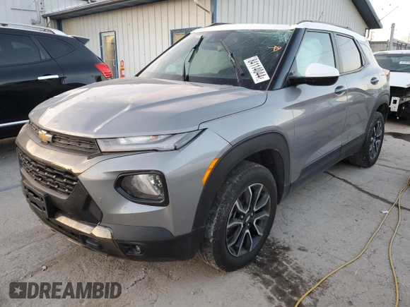 2023 Chevrolet TrailBlazer ACTIV with VIN KL79MSSL4PB037630, listed as a Copart auction lot 84114044 with 49,302 mi miles and Salvage Title. Bid and sale history available at DreamBid. Image 1.