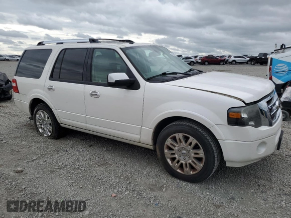 2012 Ford Expedition Limited with VIN 1FMJU1K57CEF51861, listed as a Copart auction lot 55236115 with 179,087 mi miles and Salvage title. Bid and sale history available at DreamBid. Image 4.