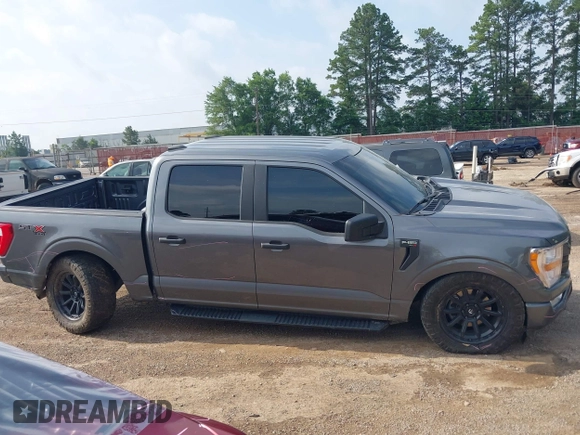2021 Ford F-150 XL with VIN 1FTEW1EP8MKE56337, listed as a IAAI auction lot 42293733 with 57,171 mi miles and . Bid and sale history available at DreamBid. Image 13.