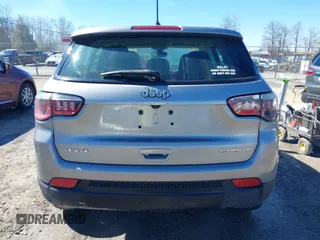 2018 Jeep Compass Sport with VIN 3C4NJDAB8JT191603, listed as a IAAI auction lot 41674308 with 107,291 mi miles and . Bid and sale history available at DreamBid. Image 16.