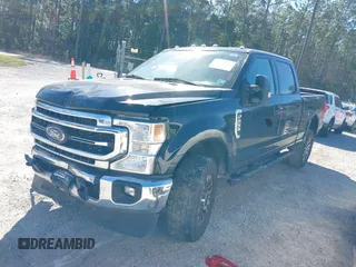 2022 Ford Super Duty F-250 SRW XL with VIN 1FT7W2B62NED69589, listed as a IAAI auction lot 41630757 with 98,748 mi miles. Bid and sale history available at carsss.com. Image 18.