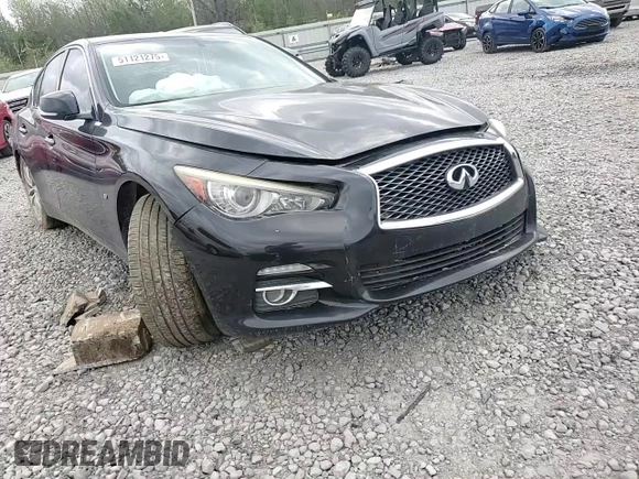 2014 Infiniti Q50 with VIN JN1BV7AP7EM691691, listed as a Copart auction lot 51121275 with 310,795 mi miles and Salvage title. Bid and sale history available at DreamBid. Image 11.