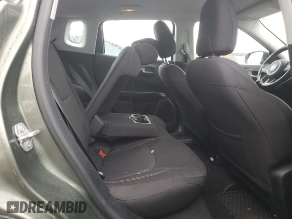 2018 Jeep Compass Sport z VIN 3C4NJDABXJT163155, wystawiony jako Copart lot #58648405 z przebiegiem 93 099 mil mil oraz Szkoda całkowita • Salvage title. Historia ofert i sprzedaży dostępna na DreamBid. Obrazek 11.
