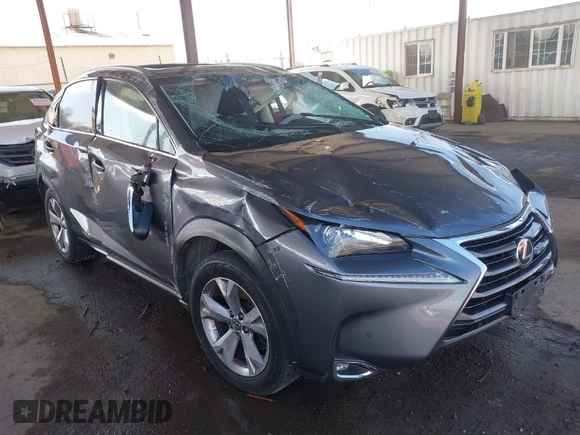 2017 Lexus NX with VIN JTJYARBZ5H2078044, listed as a IAAI auction lot 41743451 with 137,969 mi miles. Bid and sale history available at carsss.com. Image 1.