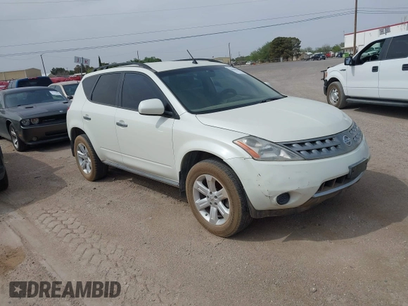 2007 Nissan Murano SL with VIN JN8AZ08T97W530570, listed as a IAAI auction lot 42030673 with 149,771 mi miles and . Bid and sale history available at carsss.com. Image 1.