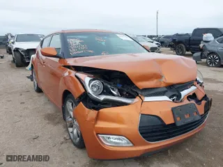 2016 Hyundai Veloster with VIN KMHTC6AD8GU301106, listed as a IAAI auction lot 41067109 with 139,002 mi miles. Bid and sale history available at carsss.com. Image 1.