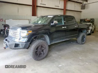 2016 Toyota Tundra Limited with VIN 5TFHW5F18GX537988, listed as a Copart auction lot 64380245 with 91,401 mi miles and Salvage title. Bid and sale history available at DreamBid. Image 1.