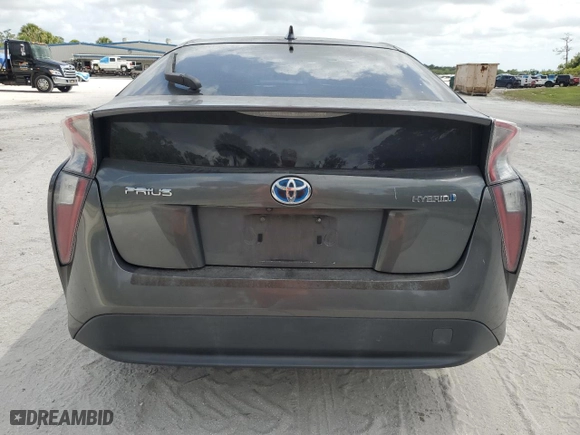 2016 Toyota Prius Two with VIN JTDKBRFU9G3016823, listed as a Copart auction lot 54855685 with 217,132 mi miles and Clean Title. Bid and sale history available at carsss.com. Image 6.