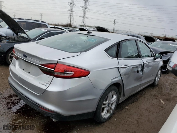 2018 Ford Fusion Hybrid SE with VIN 3FA6P0LU1JR225880, listed as a Copart auction lot 49291105 with 118,748 mi miles and Salvage Title. Bid and sale history available at carsss.com. Image 3.