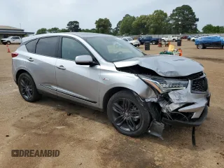 2020 Acura RDX w/A-Spec Pkg with VIN 5J8TC2H61LL022814, listed as a Copart auction lot 53683175 with 98,801 mi miles and Salvage Title. Bid and sale history available at carsss.com. Image 4.