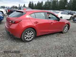 2015 Mazda 3 i Grand Touring z VIN JM1BM1M73F1221122, wystawiony jako Copart lot #50174635 z przebiegiem 95 234 mil mil oraz Nie do naprawy • Non repairable. Historia ofert i sprzedaży dostępna na DreamBid. Obrazek 3.