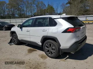 2025 Toyota RAV4 Hybrid XLE Premium with VIN 2T3B6RFVXSW084227, listed as a Copart auction lot 48907275 with 1,692 mi miles and Salvage Title. Bid and sale history available at DreamBid. Image 2.
