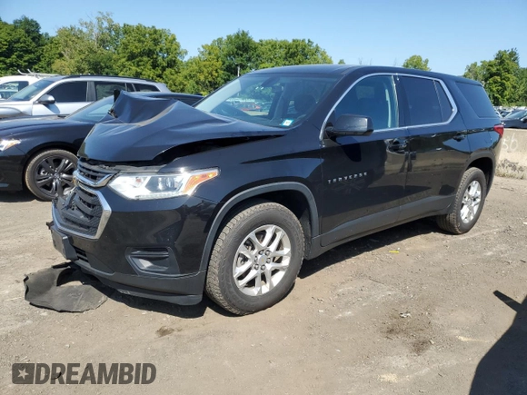 2019 Chevrolet Traverse LS with VIN 1GNEVFKW4KJ184780, listed as a Copart auction lot 68720194 with 95,565 mi miles and Salvage Title. Bid and sale history available at carsss.com. Image 1.