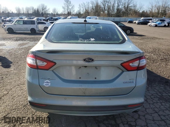 2014 Ford Fusion SE Hybrid with VIN 3FA6P0LU6ER185155, listed as a Copart auction lot 47108025 with 73,616 mi miles and Salvage title. Bid and sale history available at DreamBid. Image 6.