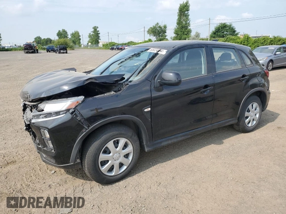2022 Mitsubishi Outlander Sport ES с VIN JA4AJUAU3NU601472, выставлен на аукционе Copart как лот 65024694 с пробегом 37 295 миль миль и Списание • Salvage title. История ставок и продаж доступна на DreamBid. Изображение 1.