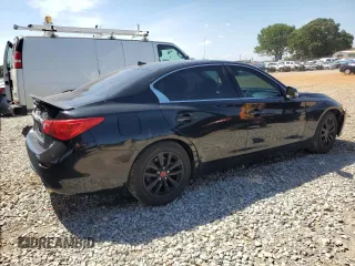 2015 Infiniti Q50 Premium with VIN JN1BV7AR1FM400234, listed as a Copart auction lot 56018895 with 96,695 mi miles and Clean Title. Bid and sale history available at DreamBid. Image 3.