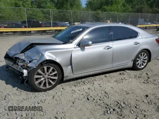 2010 Lexus LS 460 with VIN JTHCL5EF2A5005802, listed as a Copart auction lot 55045745 with 146,507 mi miles and Salvage title. Bid and sale history available at DreamBid. Image 1.