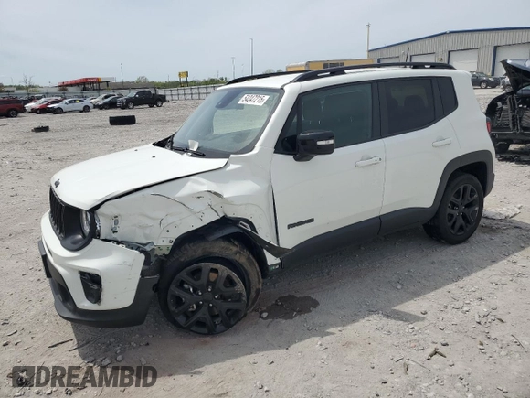 2023 Jeep Renegade Altitude with VIN ZACNJDE12PPP19957, listed as a Copart auction lot 54247215 with 41,175 mi miles and Salvage title. Bid and sale history available at DreamBid. Image 1.