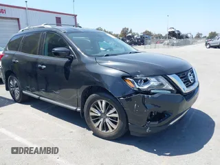 2017 Nissan Pathfinder Platinum z VIN 5N1DR2MM6HC615528, wystawiony jako IAAI lot #42349325 z przebiegiem 155 632 mil mil oraz . Historia ofert i sprzedaży dostępna na DreamBid. Obrazek 1.