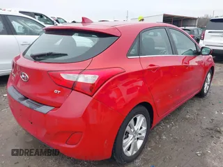 2013 Hyundai Elantra GT with VIN KMHD35LE7DU094238, listed as a IAAI auction lot 41386761 with 158,531 mi miles. Bid and sale history available at carsss.com. Image 4.