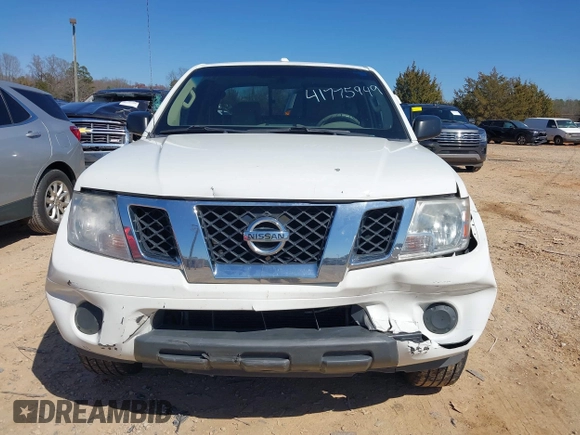 2013 Nissan Frontier SV with VIN 1N6AD0CU6DN732906, listed as a IAAI auction lot 41775949 with 193,500 mi miles and . Bid and sale history available at DreamBid. Image 12.