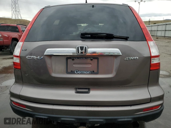2011 Honda CR-V EX with VIN 5J6RE4H55BL064952, listed as a Copart auction lot 50954545 with 168,428 mi miles and Salvage Title. Bid and sale history available at carsss.com. Image 6.