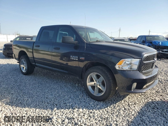 2018 Ram 1500 Tradesman with VIN 1C6RR7KT1JS233251, listed as a Copart auction lot 49732415 with 167,744 mi miles and Salvage title. Bid and sale history available at DreamBid. Image 4.