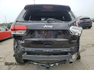 2021 Jeep Grand Cherokee Limited with VIN 1C4RJFBG0MC529843, listed as a Copart auction lot 60390155 with 40,415 mi miles and Salvage title. Bid and sale history available at DreamBid. Image 6.