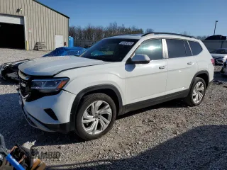 2021 Volkswagen Atlas SE z VIN 1V2KP2CA3MC544046, wystawiony jako Copart lot #51870125 z przebiegiem 85 976 mil mil oraz Szkoda całkowita • Salvage title. Historia ofert i sprzedaży dostępna na DreamBid. Obrazek 1.