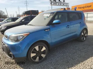 2016 Kia Soul + with VIN KNDJP3A54G7300119, listed as a Copart auction lot 49018125 with 0 mi miles and Clean Title. Bid and sale history available at carsss.com. Image 1.