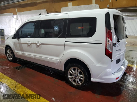 2020 Ford Transit Connect XLT z VIN NM0GS9F27L1436247, wystawiony jako Copart lot #56520525 z przebiegiem 92 557 mil mil oraz Czysty tytuł • Clean title. Historia ofert i sprzedaży dostępna na DreamBid. Obrazek 2.