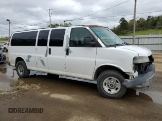 2007 GMC Savana with VIN 1GJHG39U271162053, listed as a Copart auction lot 47502473 with 169,328 mi miles and Salvage Title. Bid and sale history available at carsss.com. Image 4.