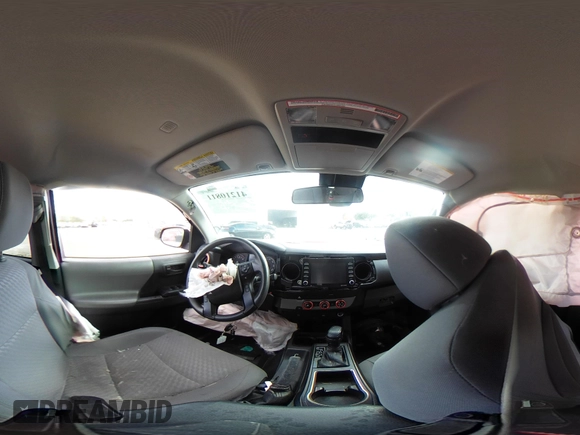 2022 Toyota Tacoma SR with VIN 3TYAX5GN1NT039848, listed as a IAAI auction lot 41210811 with 93,670 mi miles and . Bid and sale history available at DreamBid. Image 18.