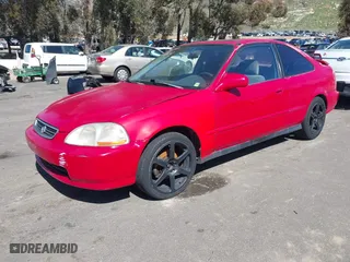 1998 Honda Civic EX with VIN 1HGEJ8248WL100096, listed as a IAAI auction lot 41848053 with 229,517 mi miles. Bid and sale history available at carsss.com. Image 2.