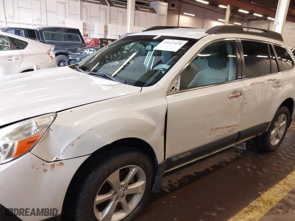 2013 Subaru Outback 2.5i Premium with VIN 4S4BRBCC6D3281124, listed as a IAAI auction lot 41637450 with 110,616 mi miles. Bid and sale history available at carsss.com. Image 6.
