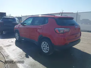 2018 Jeep Compass Sport with VIN 3C4NJCAB3JT255203, listed as a IAAI auction lot 42052746 with 112,451 mi miles and . Bid and sale history available at DreamBid. Image 3.