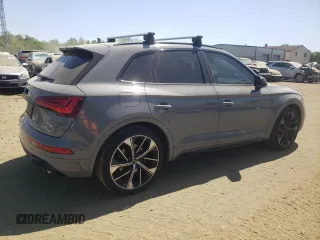 2022 Audi SQ5 Premium Plus with VIN WA1B4AFY4N2030995, listed as a Copart auction lot 52509873 with 19,207 mi miles and . Bid and sale history available at DreamBid. Image 3.