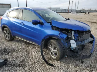 2021 Honda HR-V EX with VIN 3CZRU6H53MM733865, listed as a Copart auction lot 45869125 with 41,680 mi miles and Salvage Title. Bid and sale history available at carsss.com. Image 3.
