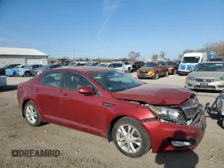 2013 Kia Optima EX with VIN 5XXGN4A79DG221796, listed as a Copart auction lot 49491285 with 106,145 mi miles and Salvage Title. Bid and sale history available at carsss.com. Image 4.