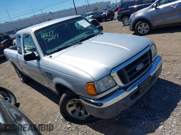 2004 Ford Ranger XL Fleet z VIN 1FTYR44UX4PA95225, wystawiony jako IAAI lot #42777627 z przebiegiem 52 936 mil mil oraz . Historia ofert i sprzedaży dostępna na DreamBid. Obrazek 1.