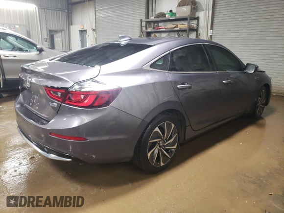 2021 Honda Insight Touring with VIN 19XZE4F93ME006183, listed as a Copart auction lot 87004254 with 64,200 mi miles and Salvage Title. Bid and sale history available at carsss.com. Image 3.