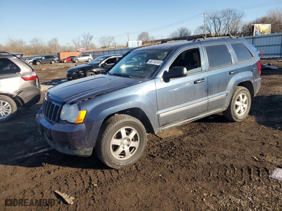 2010 Jeep Grand Cherokee Laredo with VIN 1J4PR4GK2AC125000, listed as a Copart auction lot 45710345 with 121,202 mi miles and Salvage Title. Bid and sale history available at carsss.com. Image 1.
