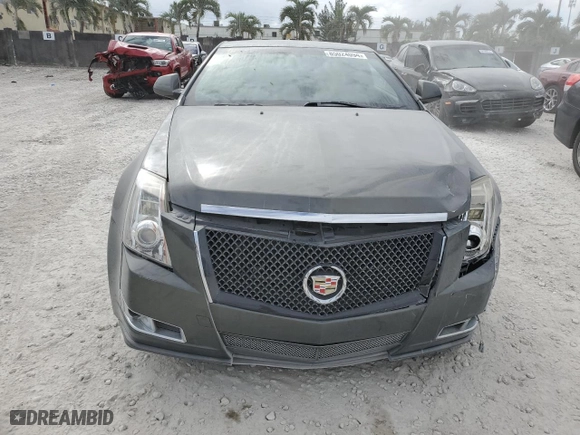 2011 Cadillac CTS Coupe Performance with VIN 1G6DJ1ED6B0146389, listed as a Copart auction lot 85024094 with 0 mi miles and Clean Title. Bid and sale history available at carsss.com. Image 5.