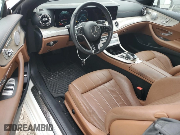 2021 Mercedes-Benz E 450 with VIN W1K1K5JB0MF156446, listed as a Copart auction lot 81295024 with 21,360 mi miles and Non repairable. Bid and sale history available at DreamBid. Image 8.