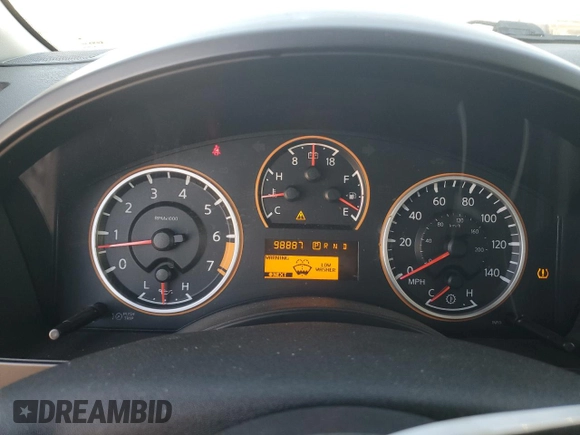 2010 Nissan Titan SE with VIN 1N6AA0CA5AN308613, listed as a Copart auction lot 82812894 with 98,887 mi miles and Salvage Title. Bid and sale history available at carsss.com. Image 9.